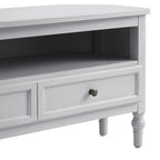 Dusklia - Ruby 100cm Corner TV Unit - Washed Stone