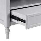 Dusklia - Ruby 100cm Corner TV Unit - Washed Stone