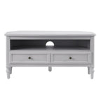 Dusklia - Ruby 100cm Corner TV Unit - Washed Stone