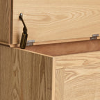 Dusklia - Ruby Entry Way Cabinet - Light Wood