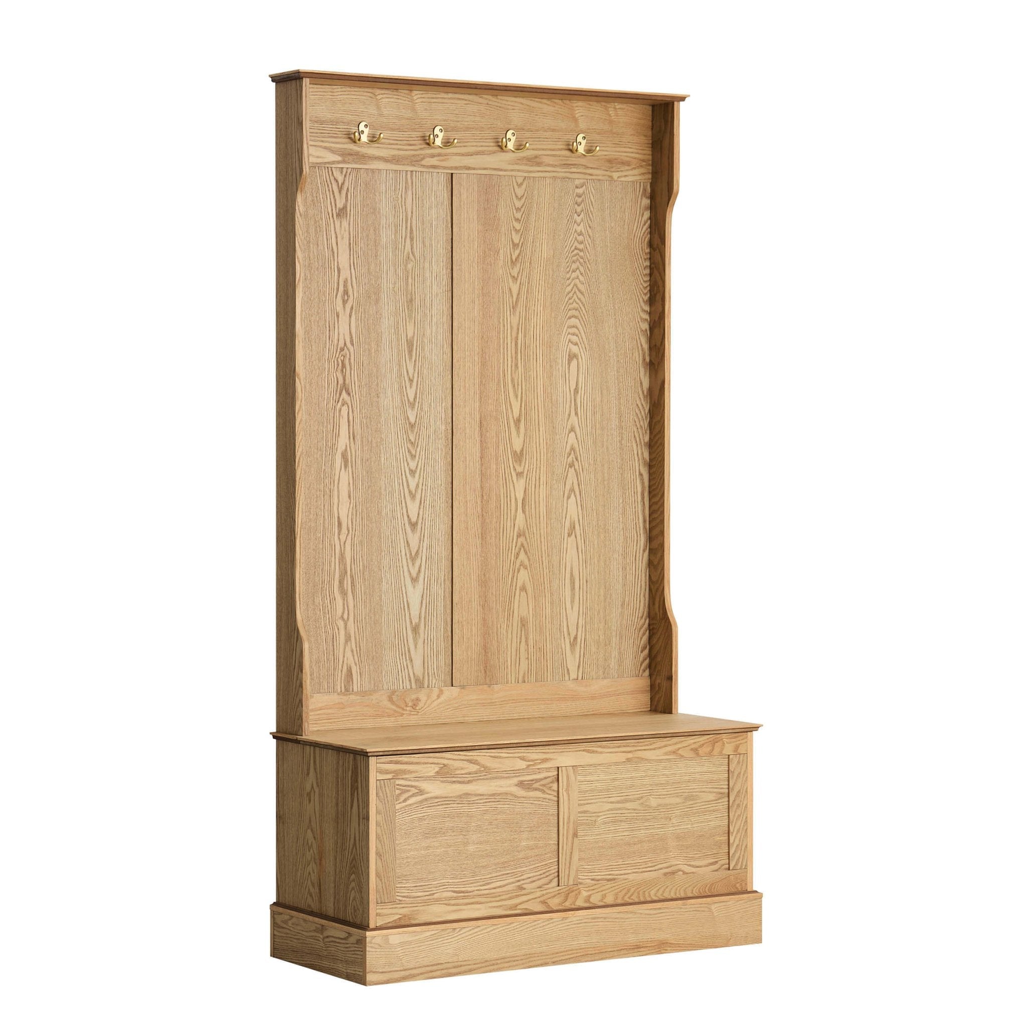 Meuble d'entrée Ruby - Bois clair
