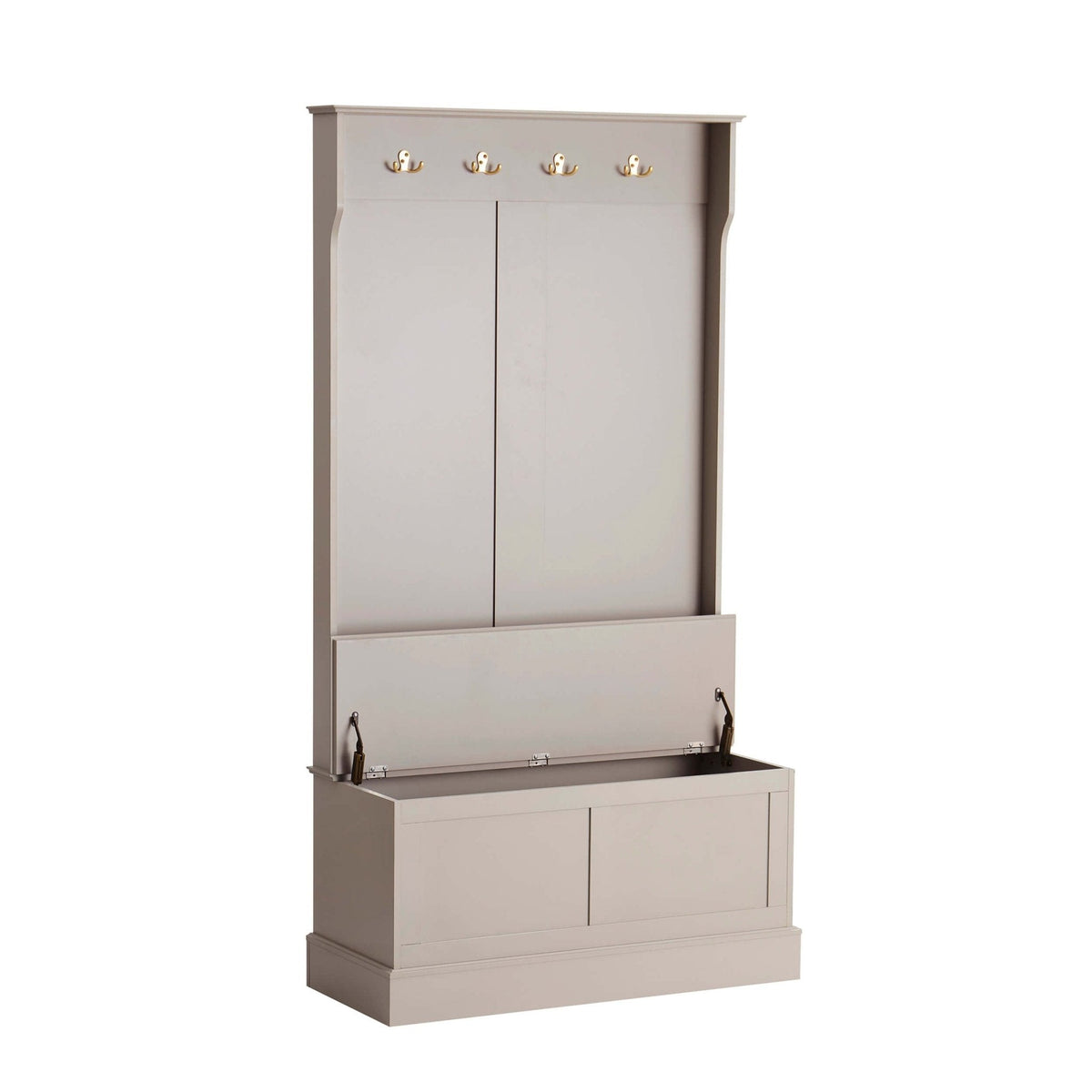 Dusklia - Ruby Entry Way Cabinet - Taupe