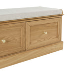 Dusklia - Ruby Seated Storage - Light Wood