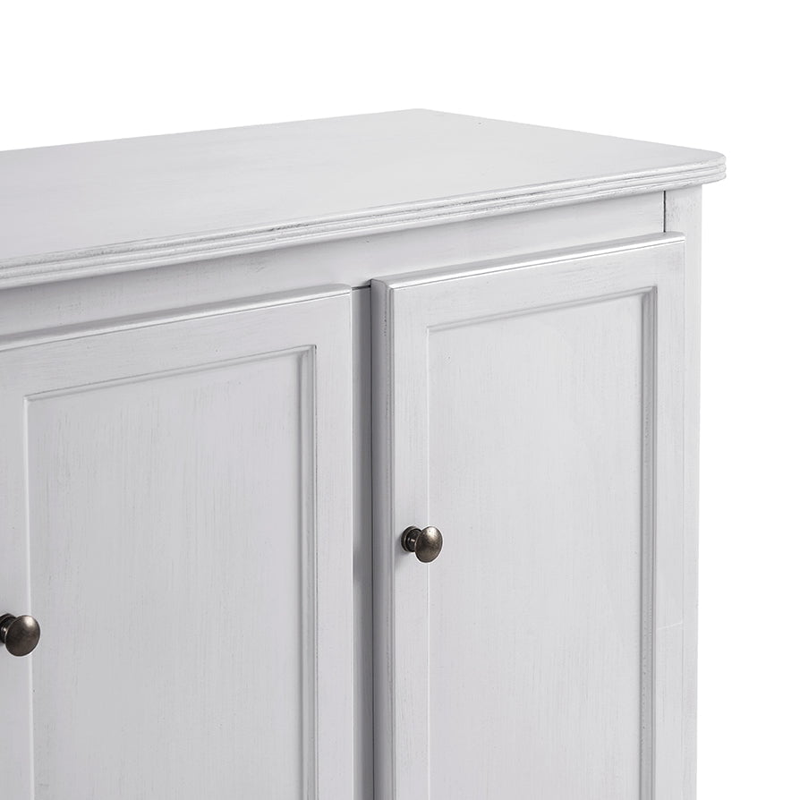 Dusklia - Ruby 4 Door Sideboard - Washed Stone
