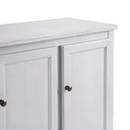 Dusklia - Ruby 4 Door Sideboard - Washed Stone