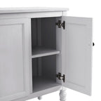 Dusklia - Ruby 4 Door Sideboard - Washed Stone