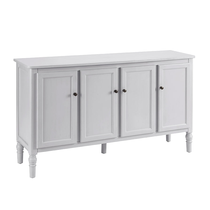Dusklia - Ruby 4 Door Sideboard - Washed Stone