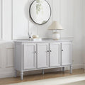 Dusklia - Ruby 4 Door Sideboard - Washed Stone