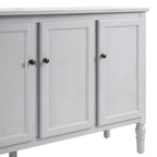 Dusklia - Ruby 4 Door Sideboard - Washed Stone