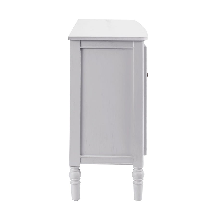 Dusklia - Ruby 4 Door Sideboard - Washed Stone