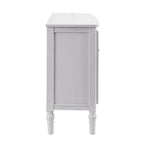 Dusklia - Ruby 4 Door Sideboard - Washed Stone