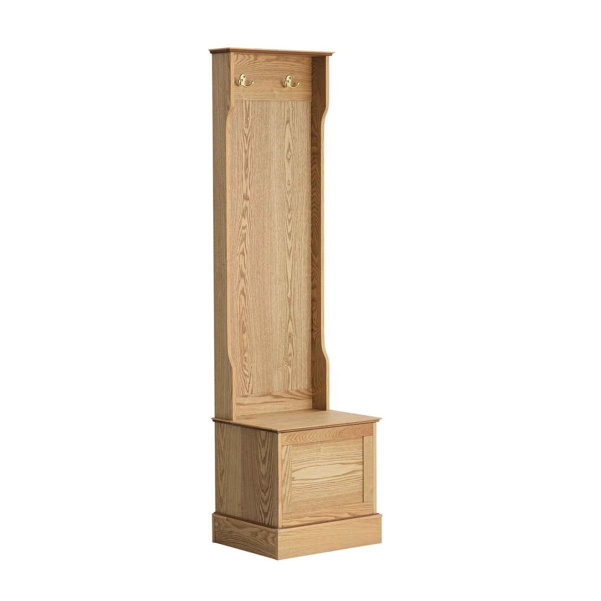 Dusklia - Ruby Space Saving Entry Way Cabinet - Light Wood