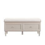 Dusklia - Ruby Storage Cupboard With Seat - Taupe