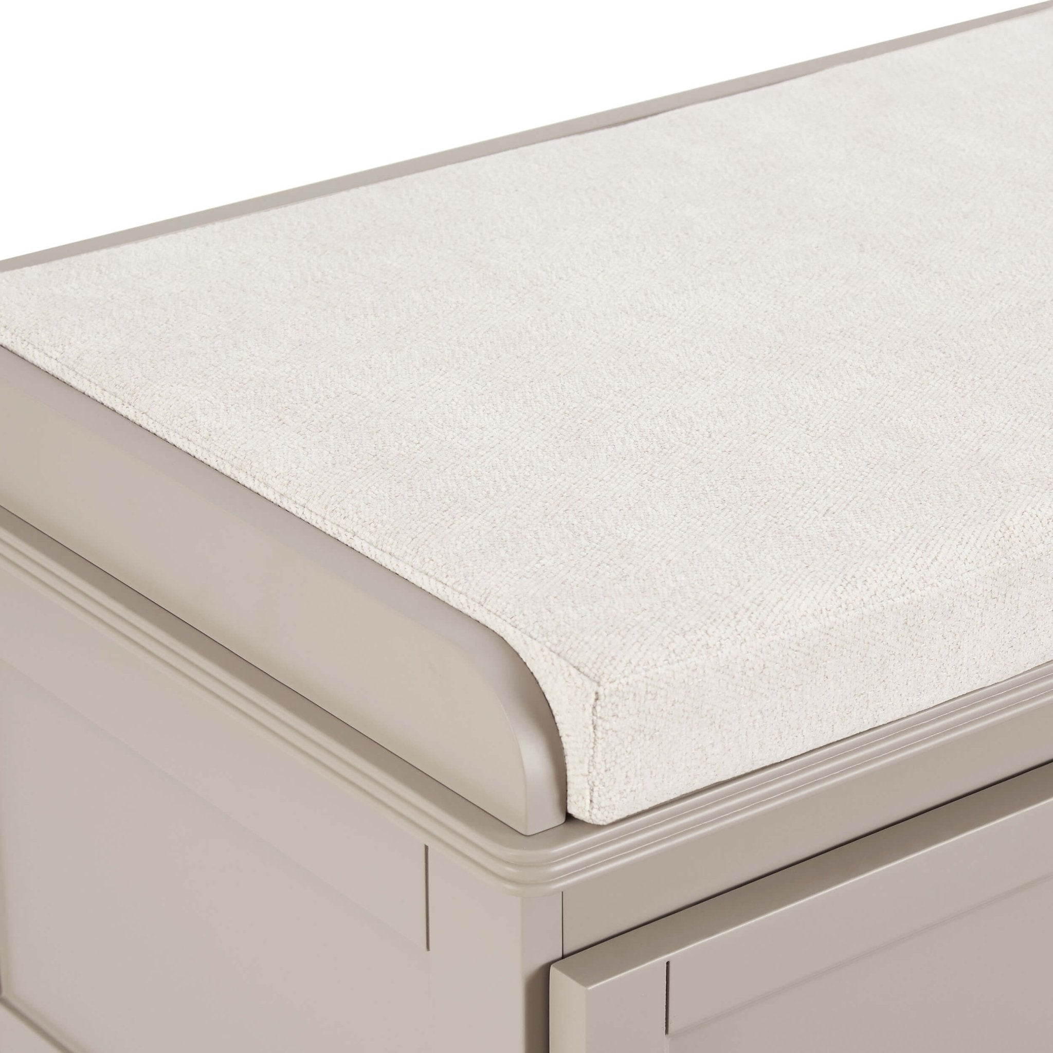 Dusklia - Ruby Storage Cupboard With Seat - Taupe