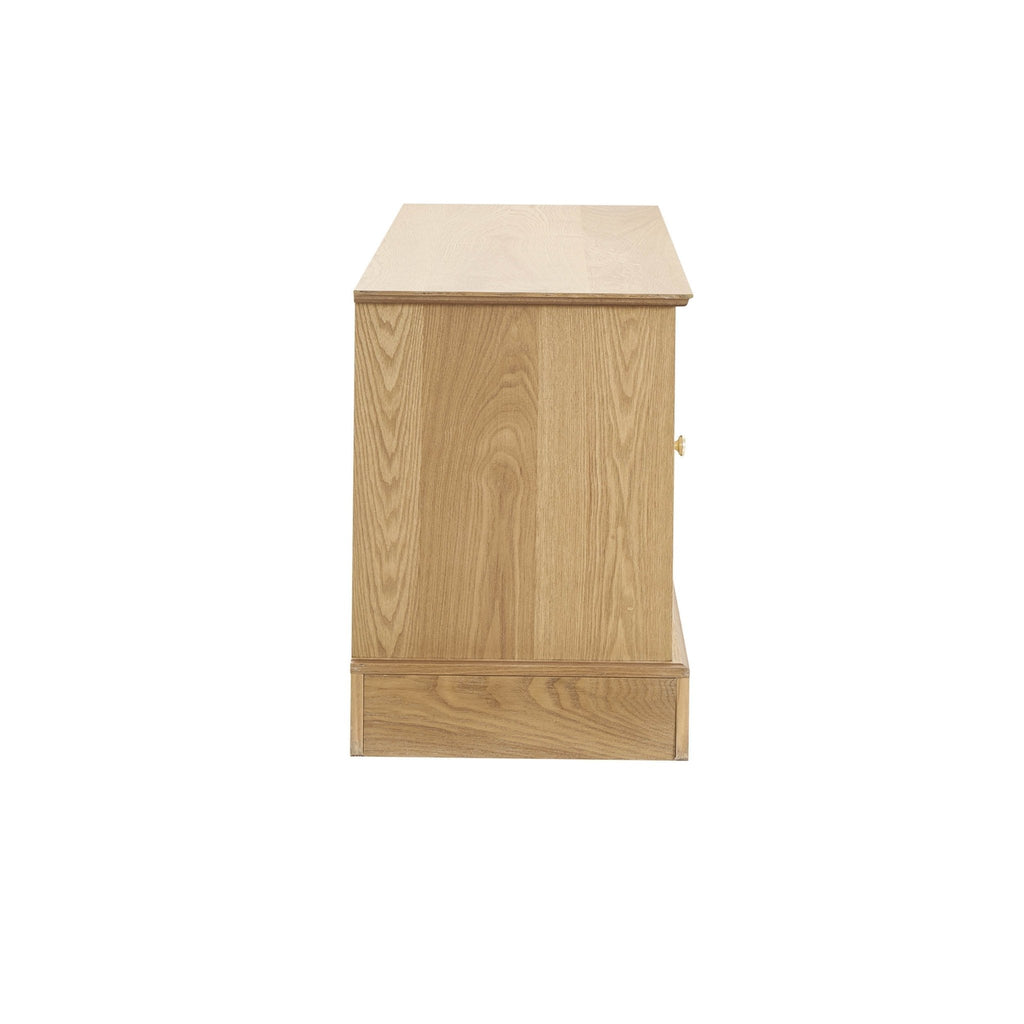 Dusklia - Ruby TV Unit for TVs up to 60 - Light Wood