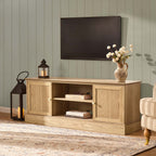 Dusklia - Ruby TV Unit for TVs up to 60 - Light Wood