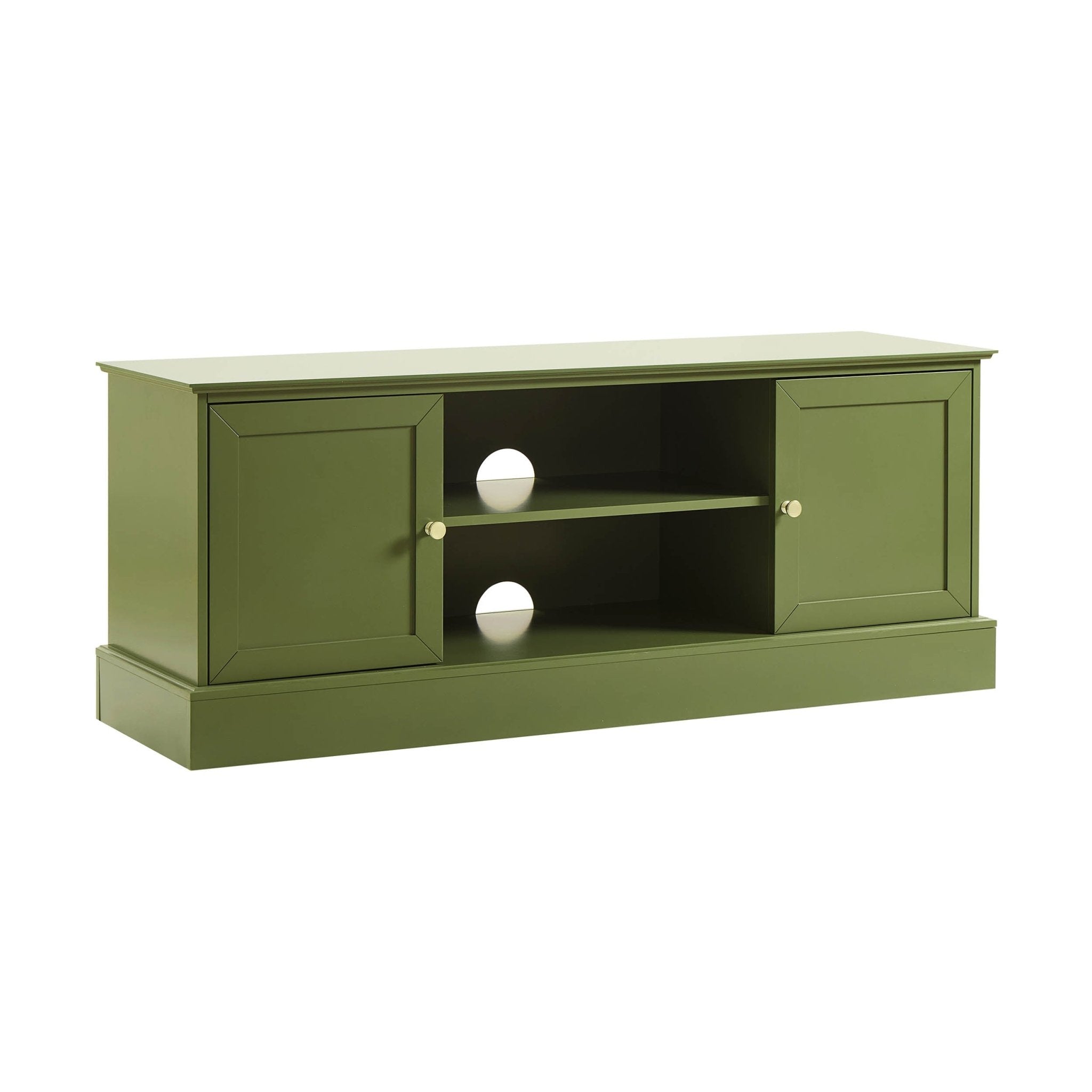 Dusklia - Ruby TV Unit for TVs up to 60- Olive