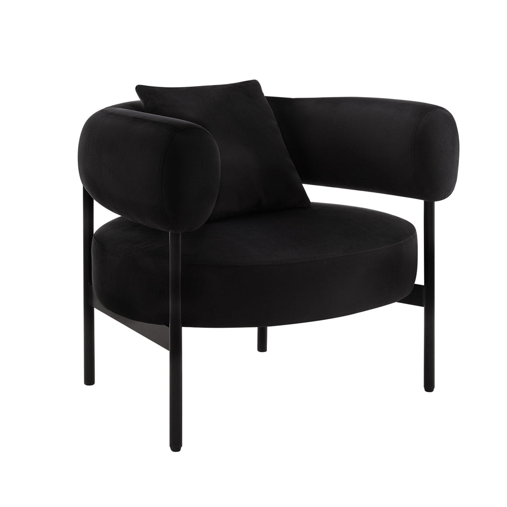 Dusklia - Sabrina Accent Chair - Ink