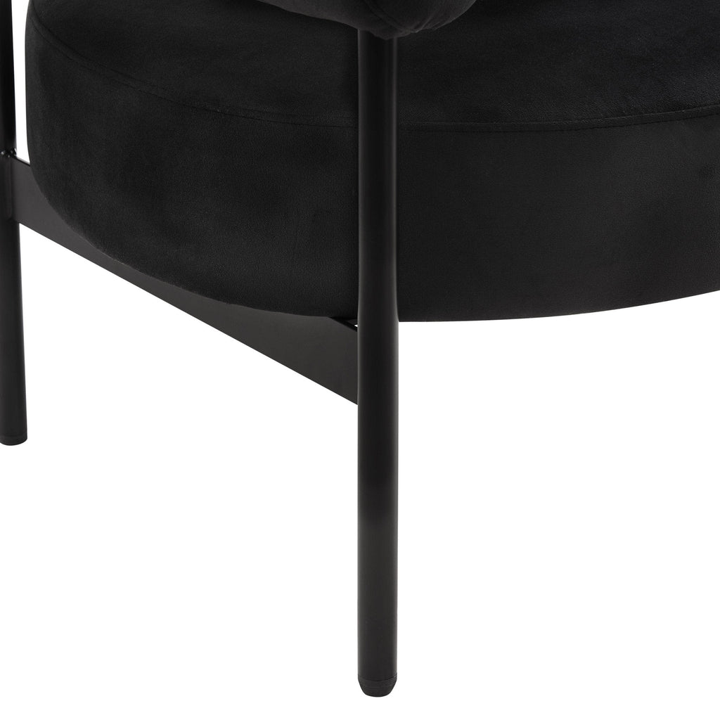 Dusklia - Sabrina Accent Chair - Ink