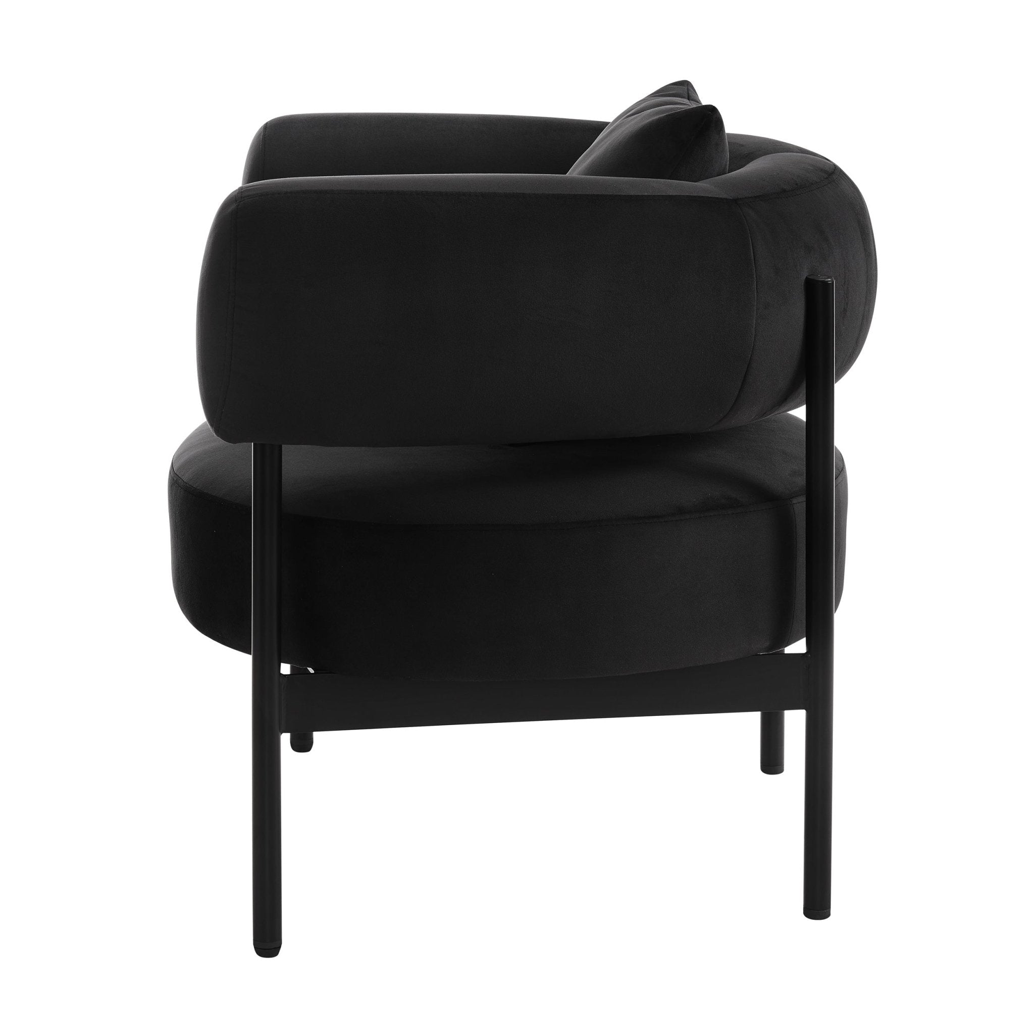 Dusklia - Sabrina Accent Chair - Ink