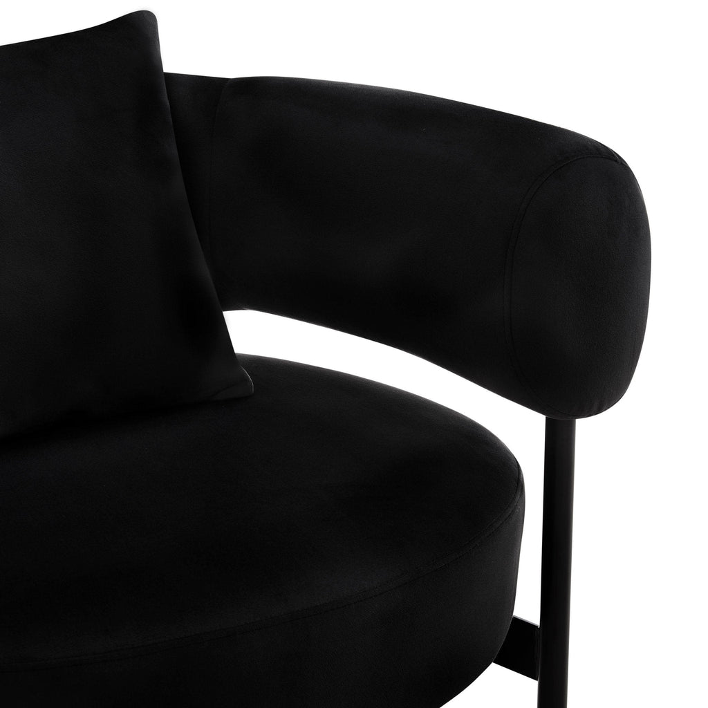 Dusklia - Sabrina Accent Chair - Ink