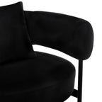 Dusklia - Sabrina Accent Chair - Ink