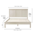 Dusklia - Salcombe Bed Frame - Walnut
