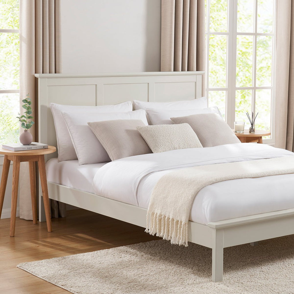 Dusklia - Salcombe Bed Frame - Stone