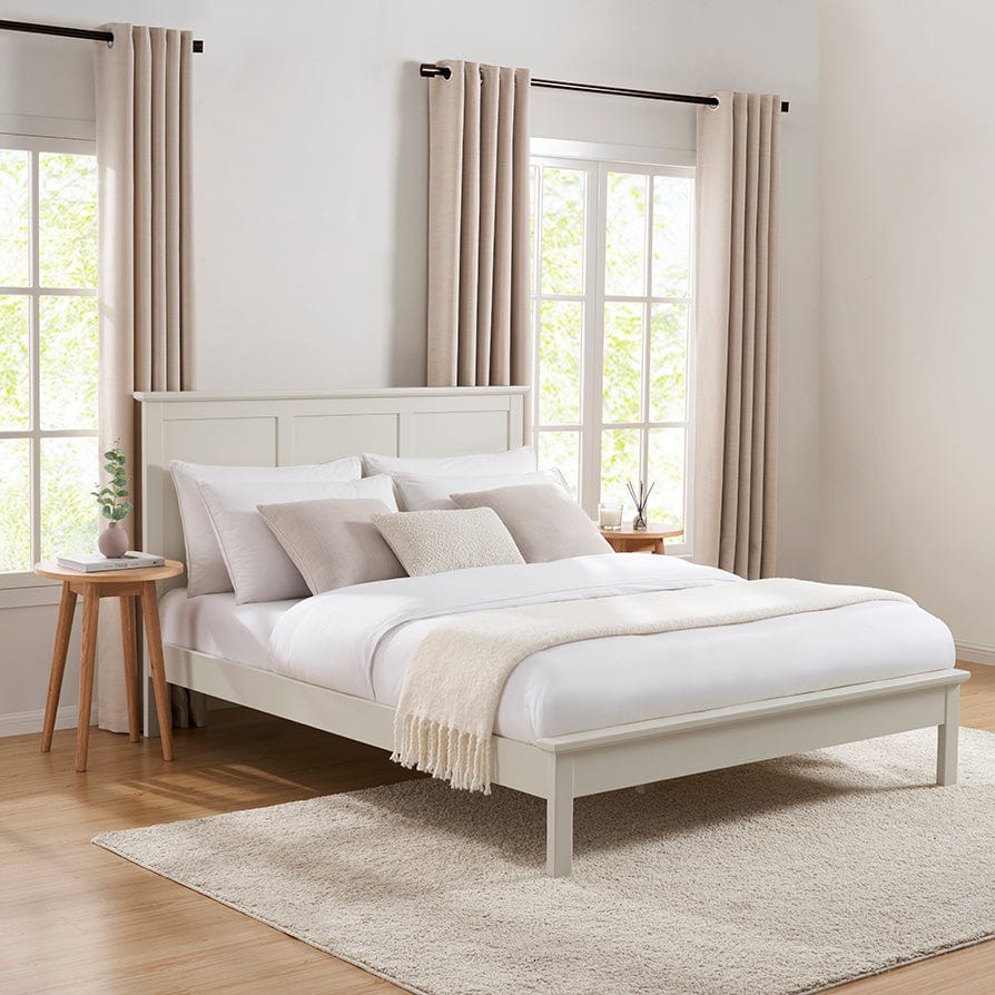 Dusklia - Salcombe Bed Frame - Stone