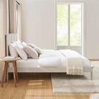 Dusklia - Salcombe Bed Frame - Stone