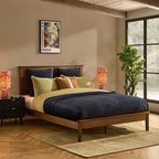 Dusklia - Salcombe Bed Frame - Walnut