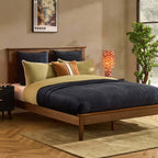 Dusklia - Salcombe Bed Frame - Walnut