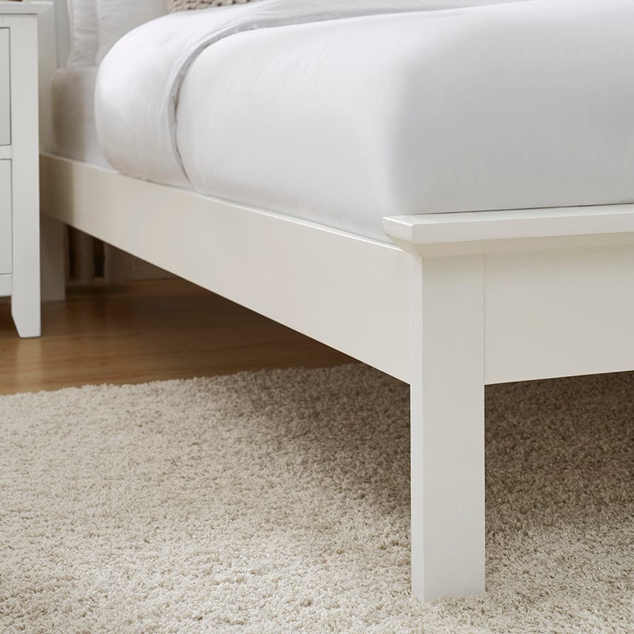 Dusklia - Salcombe Bed Frame - White