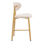 Dusklia - Sally Set of 2 Barstools - Cream Linen