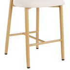 Dusklia - Sally Set of 2 Barstools - Cream Linen