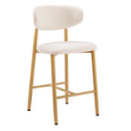 Dusklia - Sally Set of 2 Barstools - Cream Linen