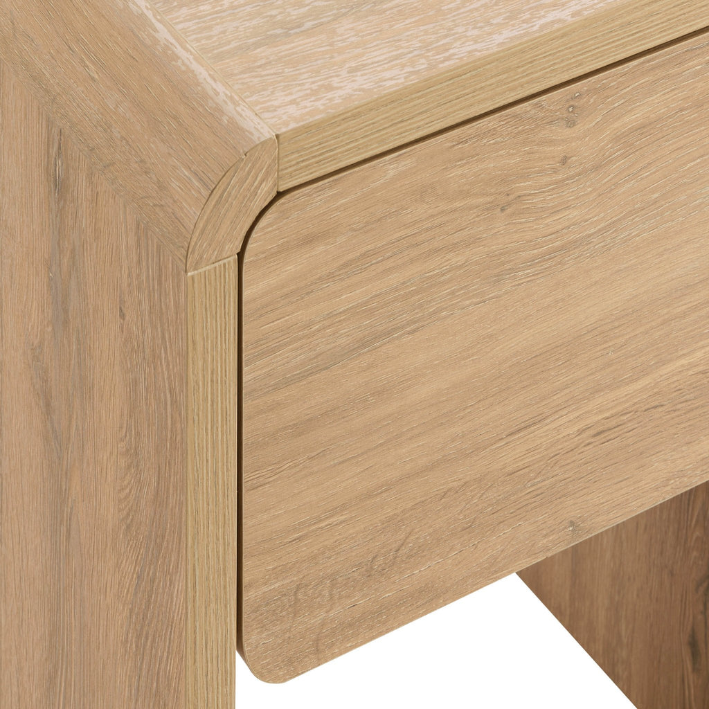 Dusklia - Samira Side Table - Light Wood