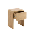 Dusklia - Samira Side Table - Light Wood