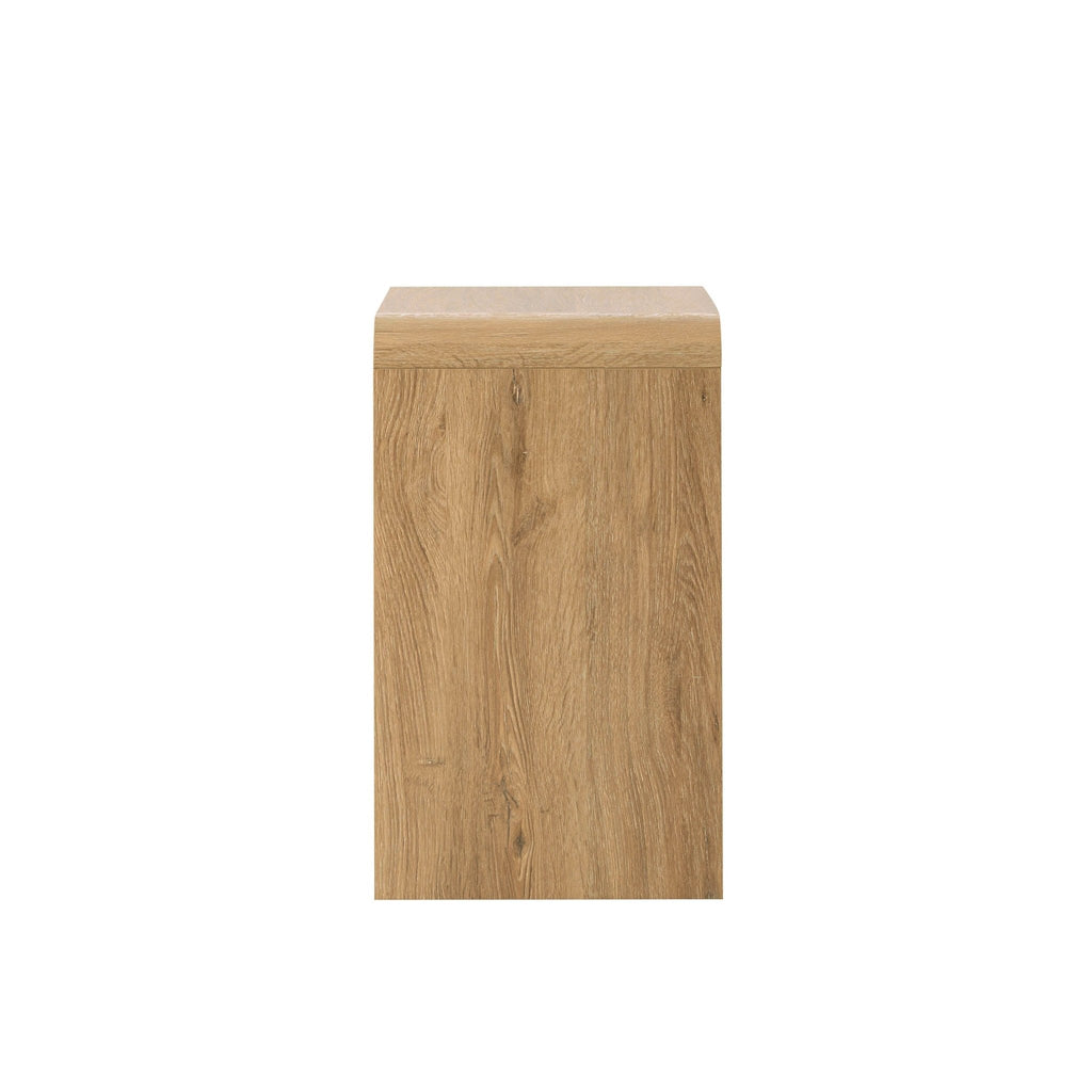 Dusklia - Samira Side Table - Light Wood
