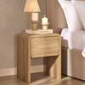 Dusklia - Samira Side Table - Light Wood