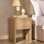 Dusklia - Samira Side Table - Light Wood