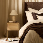 Dusklia - Samira Side Table - Light Wood
