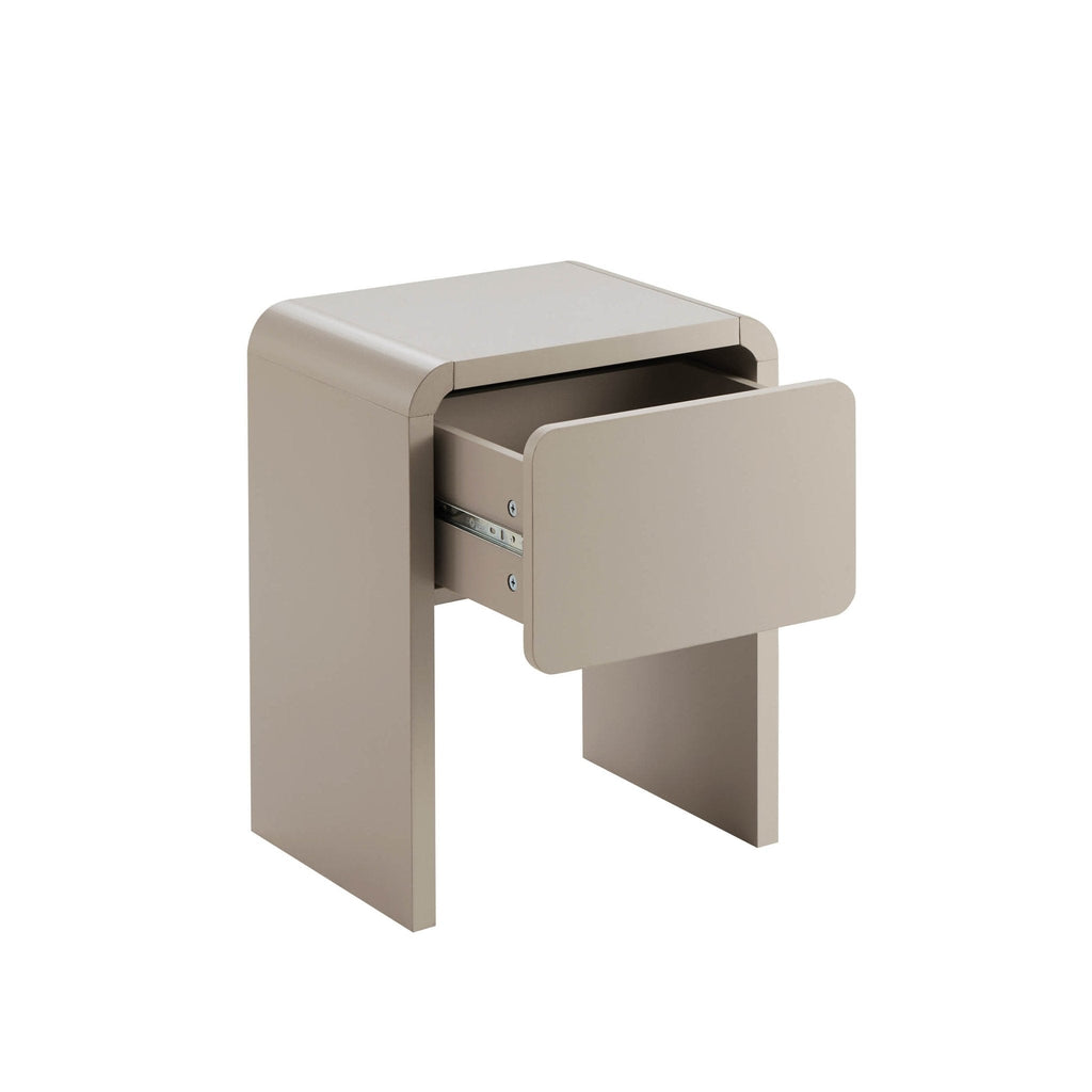 Dusklia - Samira Side Table - Taupe