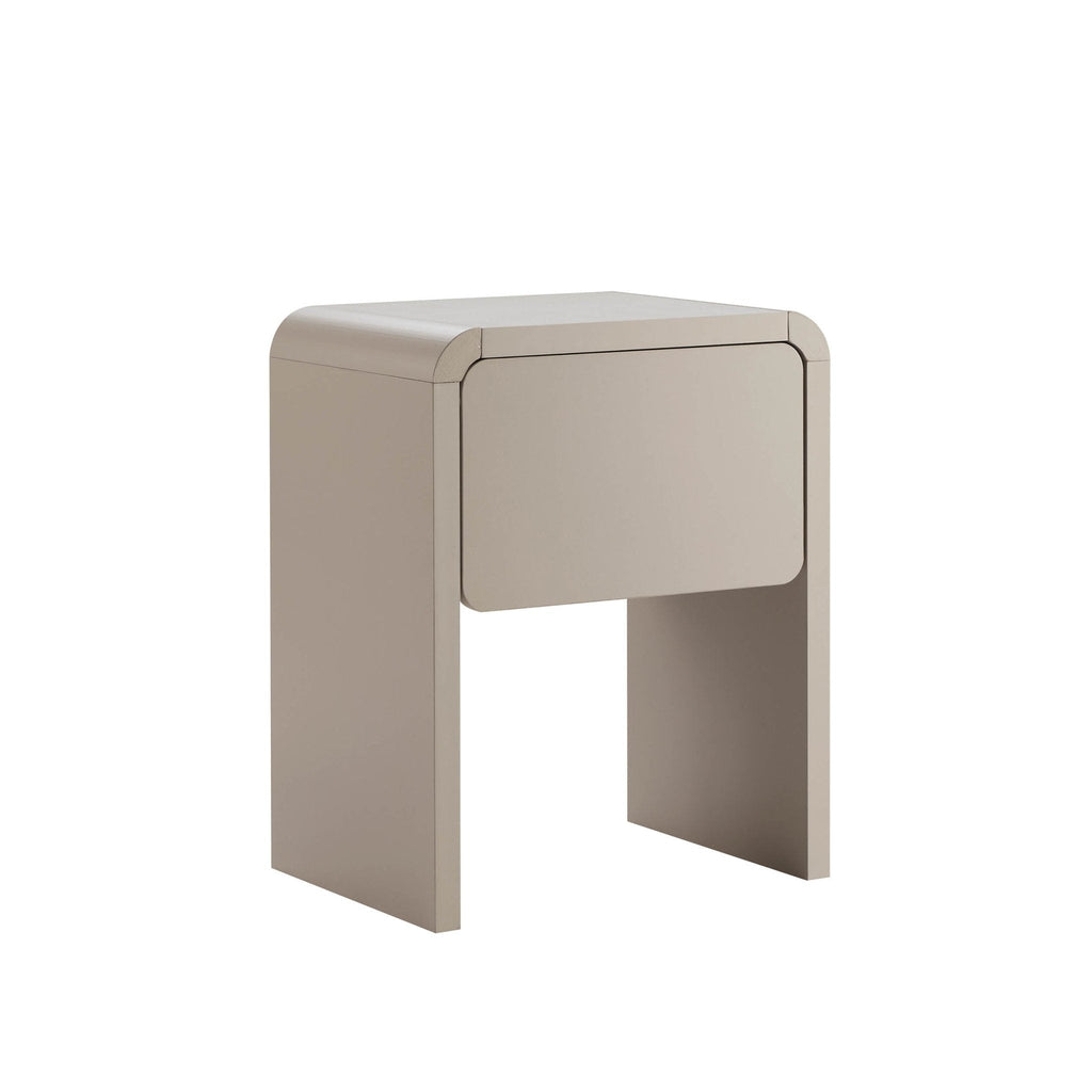 Dusklia - Samira Side Table - Taupe