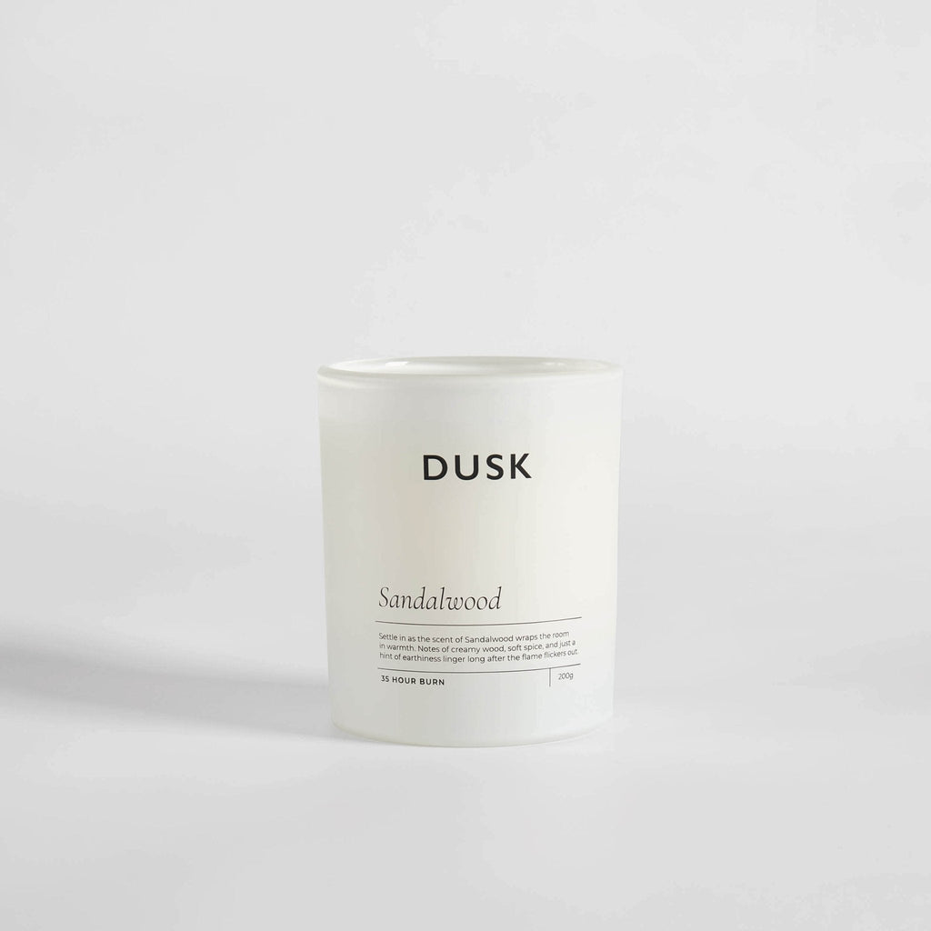 Dusklia - Sandalwood Scented Candle