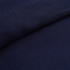 Dusklia - Santorini Muslin Duvet Cover & Pillowcase Set - Navy