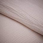 Dusklia - Santorini Muslin Duvet Cover & Pillowcase Set - Oatmeal
