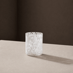 Dusklia - Sarda Dotty Glass Tumblers - Set of 4 - White