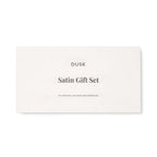 Dusklia - Satin Pillowcase, Eye Mask and Hair Tie Gift Set - Sage