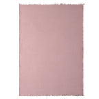 Dusklia - Savannah Four Layer Tufted Muslin Sofa Throw - Rose